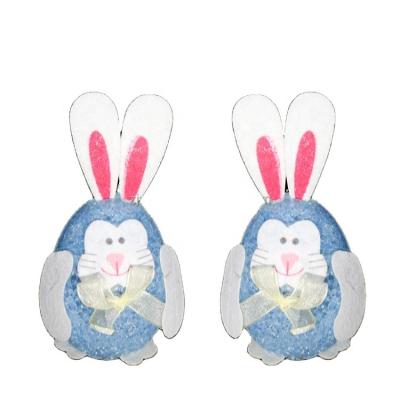 China Easter Holiday Scene Bunny Pellet Small Night Light Easter Decorated Bunny Bedside Lamp Gift for Kids RF-2365 for sale