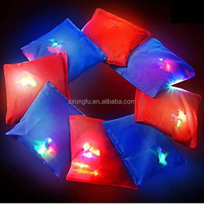 China Light Up Bean Bag Toss Game Battery Operated Luminous Indoor and Outdoor Sandbag Board Shine at Night RF-9833 for sale