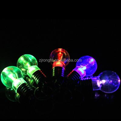 China Colorful LED Bulb Key Chain Stage Layout Aluminum Artifact Festival Pendant Lights RF-6718 for sale