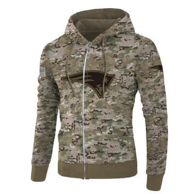 China American Football Plus Size Team Jacket Breathable Camouflage Sportswear Digital Printing Jacket Spring And Autumn Top Jacket for sale