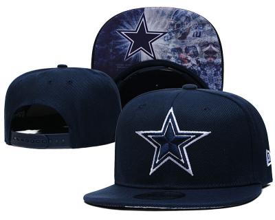 China 2021 Hot Wholesale COMMON 3D Embroidery Cowboys American Football American Football Snapback Hats for sale