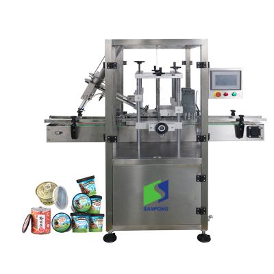 China Food Paper Cup Automatic Press Machine Ice Cream Cup Sealing Machine Capsule Press Capping Machine for sale