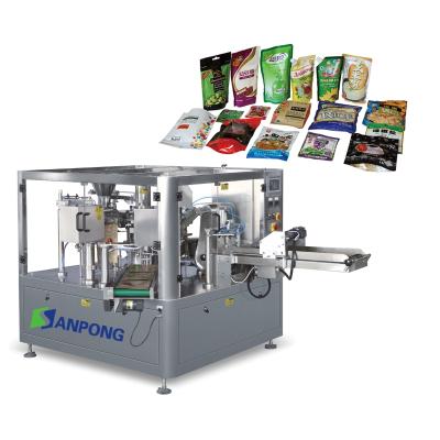 China High End Food Nuts/Liquid Machine Pouch Spice Premade Bag Packing Machine Filling Sealing Machines for sale