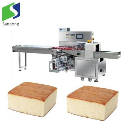 China Horizontal High Speed ​​Automatic Food Bread Packaging Machine Manufacturers for sale