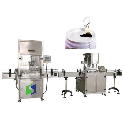 China High Quality Beverage Beer Canning Machine Aluminum Beverage Cans Filling Machine Liquid Packing Line for sale