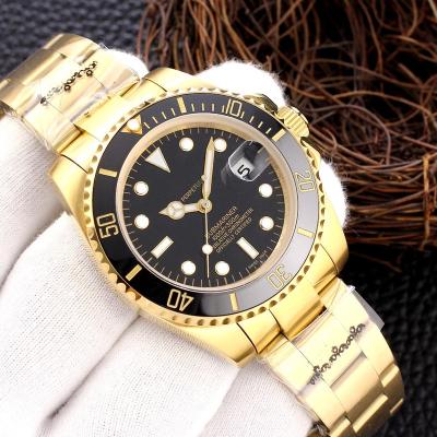 China Luxury Automatic Quartz Watches Sapphire Mirror Mechanical Watches Glass Night Vision Stainless Steel Waterproof Good Quality Men's Watches for sale