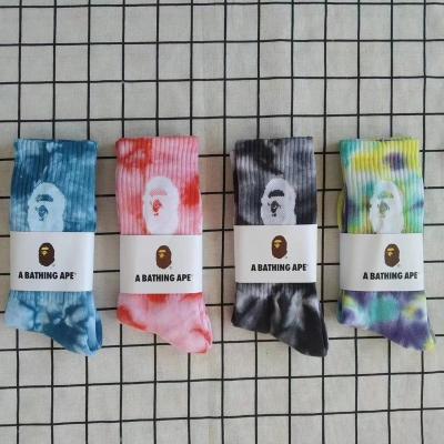 China Fashion QUICK DRY Color Cotton Polyester Fiber Nylon Sport Socks Logo White Black Gray Custom Casual Sport Men's Socks for sale