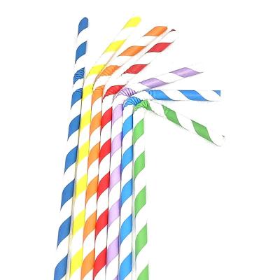 China Eco Friendly Biodegradable Flexible Paper Straws Plasticless Disposable Stocked Biodegradable Drinking Straws In Assorted Colors Bulk Paper Straws for sale