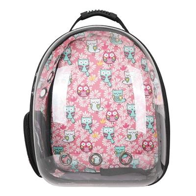 China Mordern Transparent Breathable Cat Dog Carriers Bag Backpack Capsule for sale