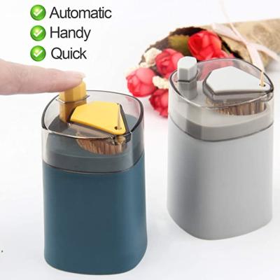 China Viable can hold up to 150 toothpicks, but it's best to only hold 2/3 of the capacitySturdy Container Toothpick Safe Storage Box - Blue for sale