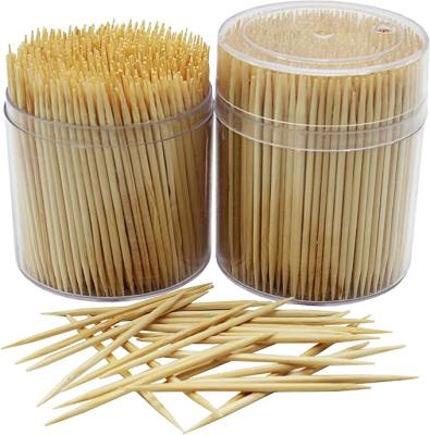 China Amazon Disposable They're All You Need For Premium Wooden Health Dental Toothpicks |1000-Piece Large Round Wooden Toothpicks Bamboo for sale