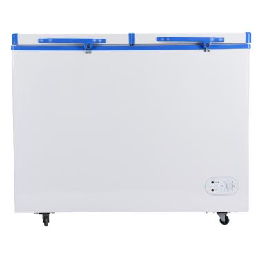 China BD/Because-268 Liters DC FREEZER 12V/24V DC Solar Chest Freezer Battery Operated Freezer for sale