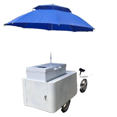 China Frozen food factory hot sales new ice cream freezer with new bike tricycle for sale