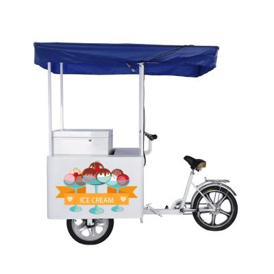 China Frozen Food Factory Ice Cream Freezer Solar Powered Bicycle For Sale Ice Cream for sale