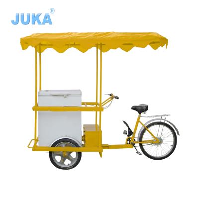 China Frozen Food Factory Price Three Wheel Bike Freezer Cart Ice Cream Tricycle for sale