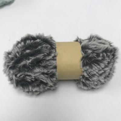 China Faux Fur Polyester Fur Yarn With Long Hair For Hand Knitting for sale