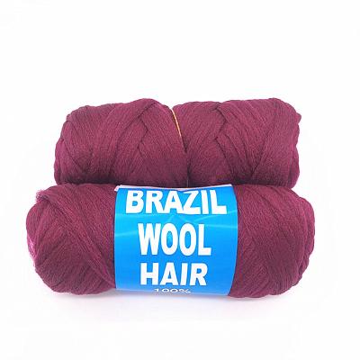 China Hot Sale Cheap Anti-pilling Brazil Wool Hair Yarn for sale