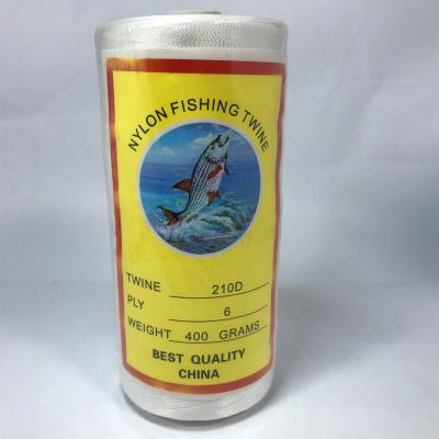 China 210D 6PLY Waterproof Nylon Fishing Twine for sale