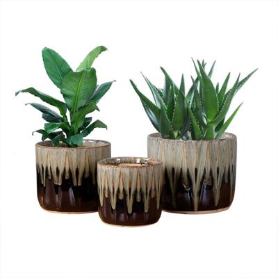 China CLASSIC Ceramic Pots For Plants Garden Flower Pots Ceramic Tabletop Planter for sale