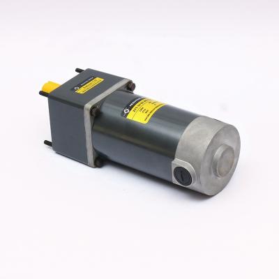 China Waterproof High Torque 90w 120w 200w 24v 90v 110v PMDC DC Gear Motor for sale