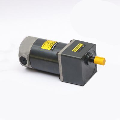 China Waterproof High Torque 24V 80W 80mm DC Gear Motor for sale