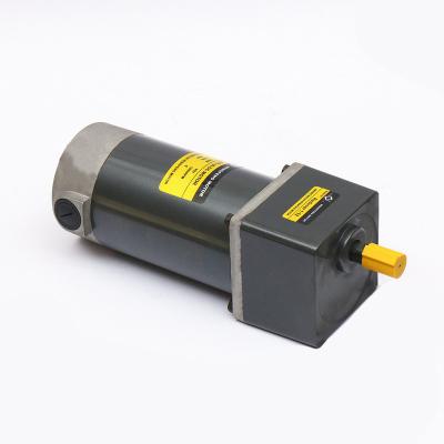 China HF-MOTOR Waterproof High Torque 24V 100W 80mm DC Speed ​​Reducing Motor for sale