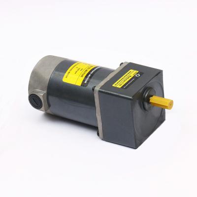 China HF-MOTOR Waterproof High Torque 24V 36V 50W 80mm DC Gear Motor for sale