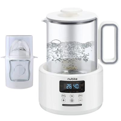 China Fast Heating Fast Heating Boiling Smart Temperature Control 9 in 1 Electric Baby Bottle Warmer Sterilizer Kettle Hot Water Formula for sale