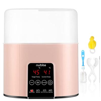 China Constant Temperature Hot Selling Smart 4 in1 Baby Formula Kettle Sterilizer Milk Bottle Electric Fast Heating Feeding Warmer for sale