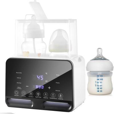 China 24 Hours Now Warming Screen Advanced LED Display Electric 9 In 1 Baby Milk Heater Feeding Bottles Sterilizer Formula Bottle Warmer for sale