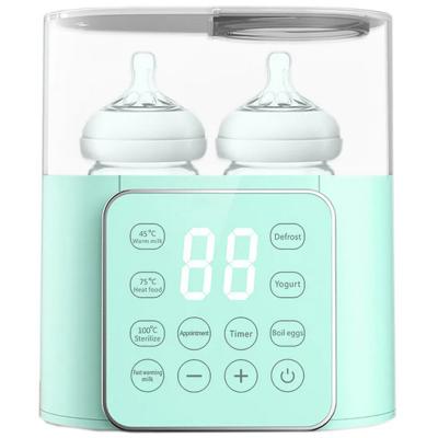 China 24 Hours Constant Temperature Double Digital Baby Bottle Warmer Multifunction Smart Electric Bottle Warmer Electric Baby Bottle Warmer with Sterilizer for sale