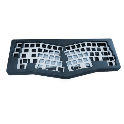 China Aluminum Custom CNC Keyboard Case Machining Milling Turning Anodized Aluminum Alloy CNC Mechanical Keyboard Cases for sale