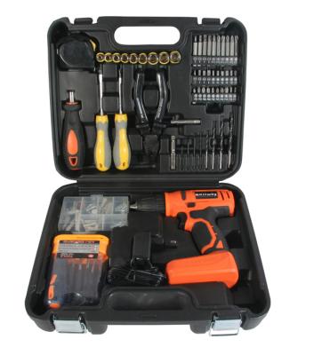 China 64pcs cordless drill set KWTB19 10mm for sale