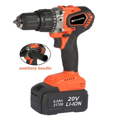 China 20V Lithium Cordless Drill Brushless Drill 2.0/3.0/4.0/6.0ah kwcd2162 13mm for sale