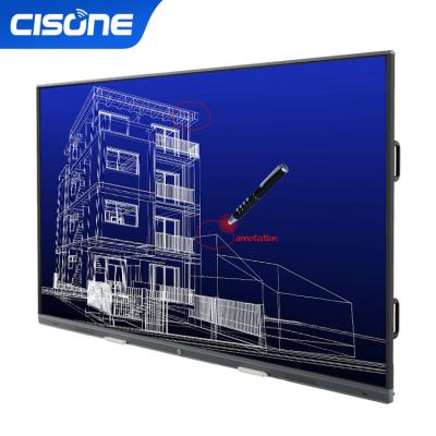 China Wholesale Factory Factory Education.Training.Office LCD Panel Smart Touch Interactive Monitor Digital TV Telewriting Device For Classroom Office for sale