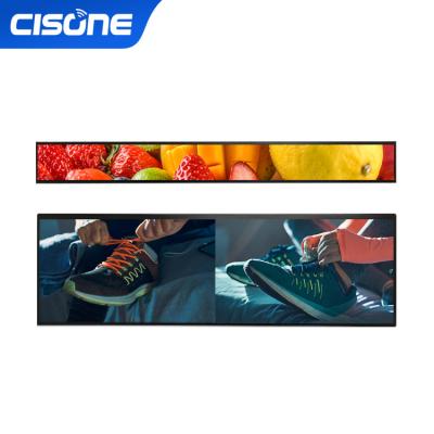 China CISONE indoor smart advertising display 29 inch lcd bar led board display multi touch indoor advertising display for sale