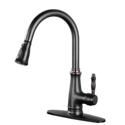 China Thermostatic Faucets High Quality Faucet High End Oil Rubbed Bronze Modern Commercial Sink Kitchen Faucet for sale