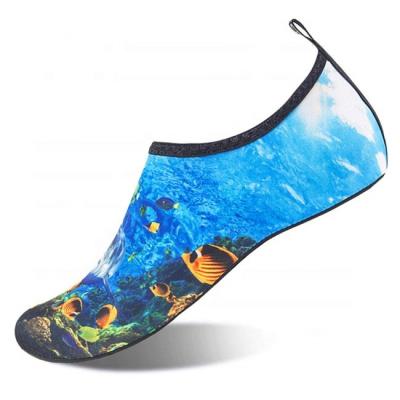 China Women Water Shoes Men Women Beach Barefoot Skin Aqua Socks Quick Dry Swim for sale