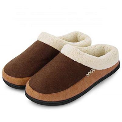 China Narrow Toe Memory Foam Slippers Slip On Slipper Wear Shoes Slipper Man for sale