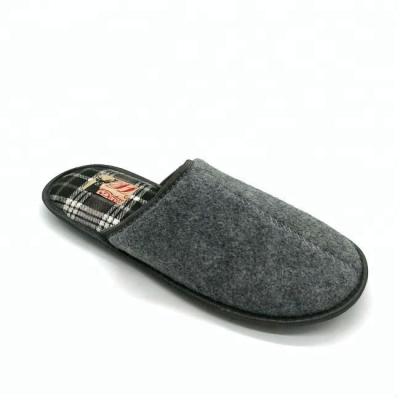 China Wram High Quality Popular Narrow Toe Winter Slipper Cheap Winter Men's Slipper for sale