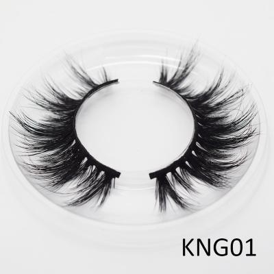 China Best 3D Thick Style 3d Eyelashes Qingdao Soft Mink Eyelashes KNG01 for sale