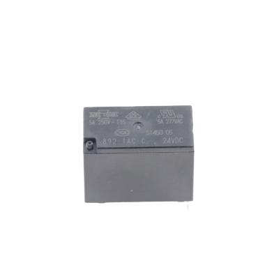 China 892-1AC-C 24VDC 5A 4 pin replaces 892-1AC-C-24VDC normally open relay from HF33F-024-HS3 Matsukawa for sale