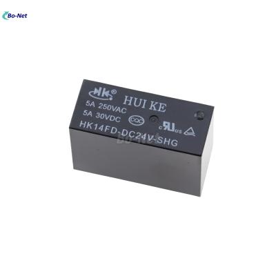 China HUIKE HK14FD-DC24V-SHG 16A 8 pin two-opening and two-closing convergent relay HK14FD-DC24V-SHG for sale