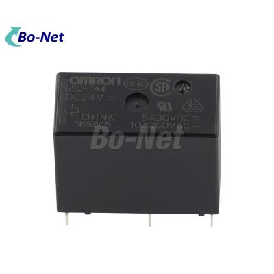 China G5Q-1A4-24VDC 4 pin 10A group of original imported relay normally open DC124V G5Q-1A4-24VDC for sale