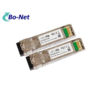 China Bi-directional Mikrotik S+2332LC10D Gigabit SFP+10 SFP rates up to 10Gbps for distances up to 10km over single fiber optic cable S+2332LC10D for sale