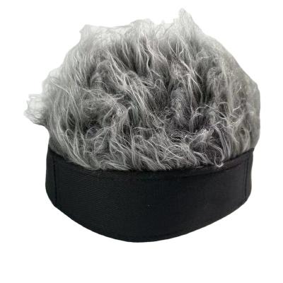 China Street Style Wig Golf Baseball Cap With Wigs Visor Hair Pointed Baseball Hat for sale