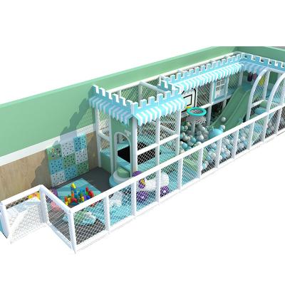 China China Manufacturer Cheap Galvanized Steel Indoor Amusement Playground With Tunnel And Ball Pool for sale