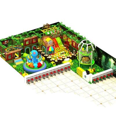 China Best Galvanized Steel Quality and Design for Kids Indoor Playground Equipment Jungle Theme Gym for sale