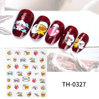 China Latest Factory Price Eco-friendly Custom Design Nail Adhesive Decal Angel Supplier China for sale