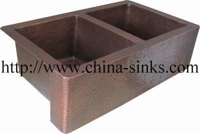 China Without Faucet Farmhouse Kitchen Sink for sale